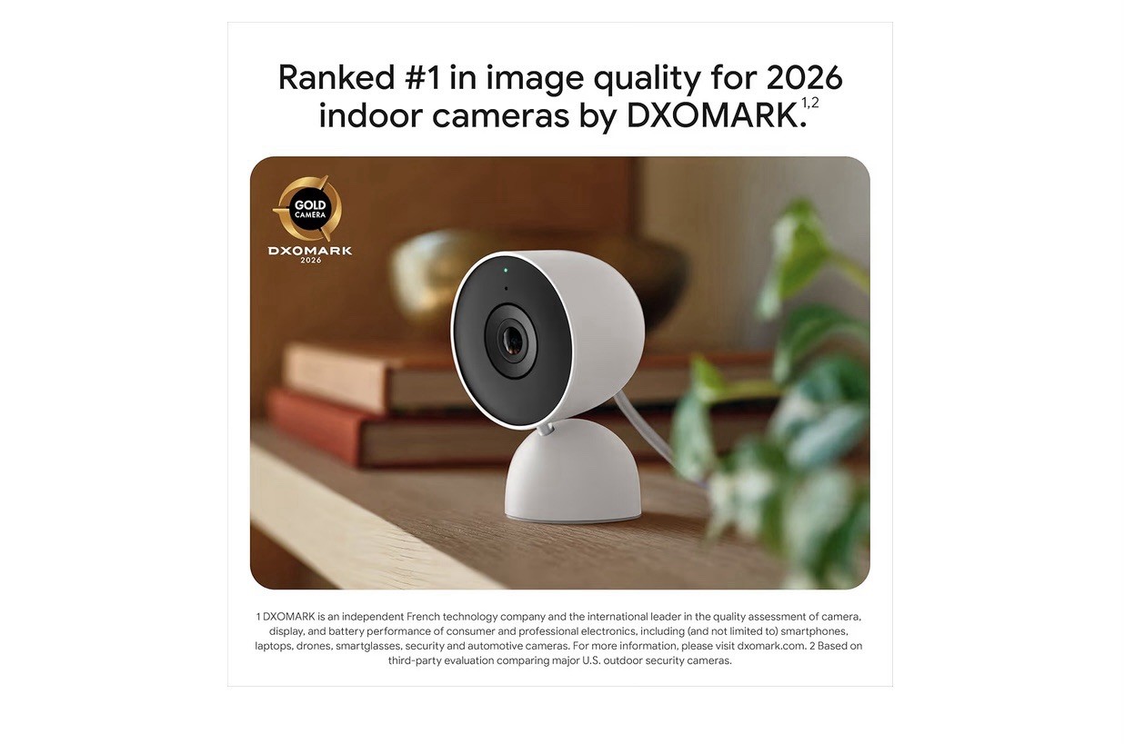 Google Nest Cam Indoor (Wired, 3rd Gen)