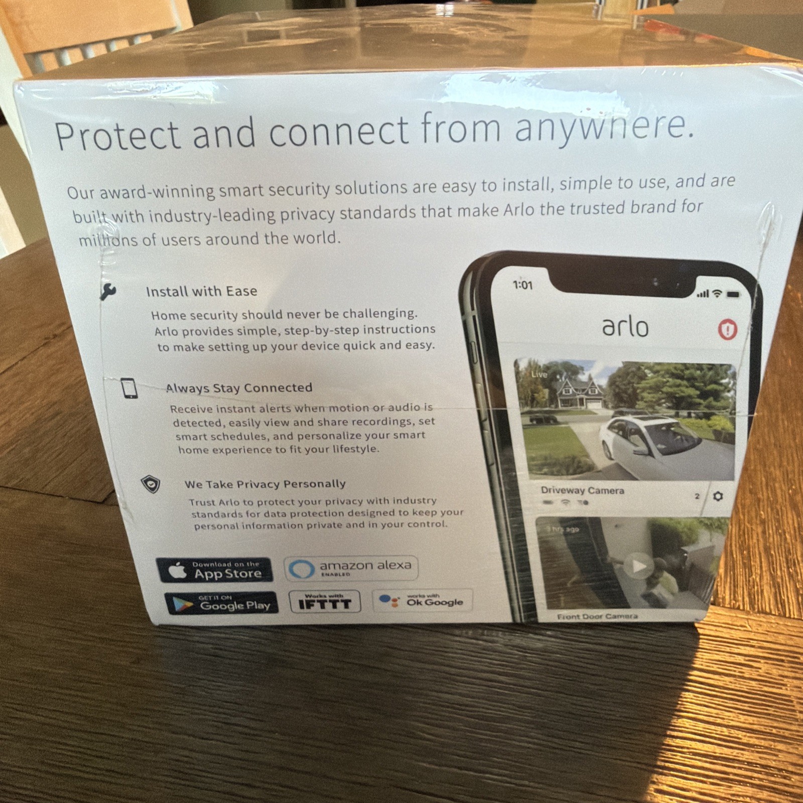 Arlo Pro 4 Spotlight Camera – White, 3 Pack