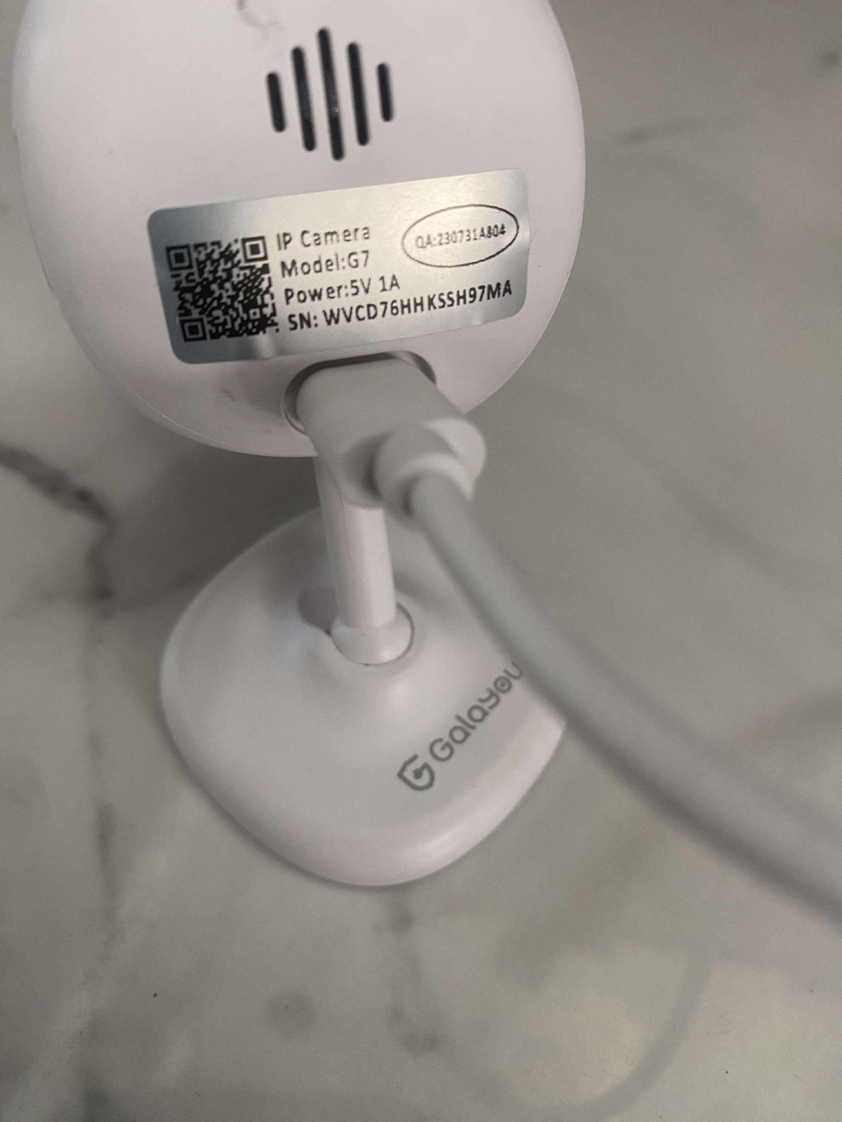 Galayou G7 Smart Home Security 2K Mini Surveillance IP Camera, SD/Cloud Storage