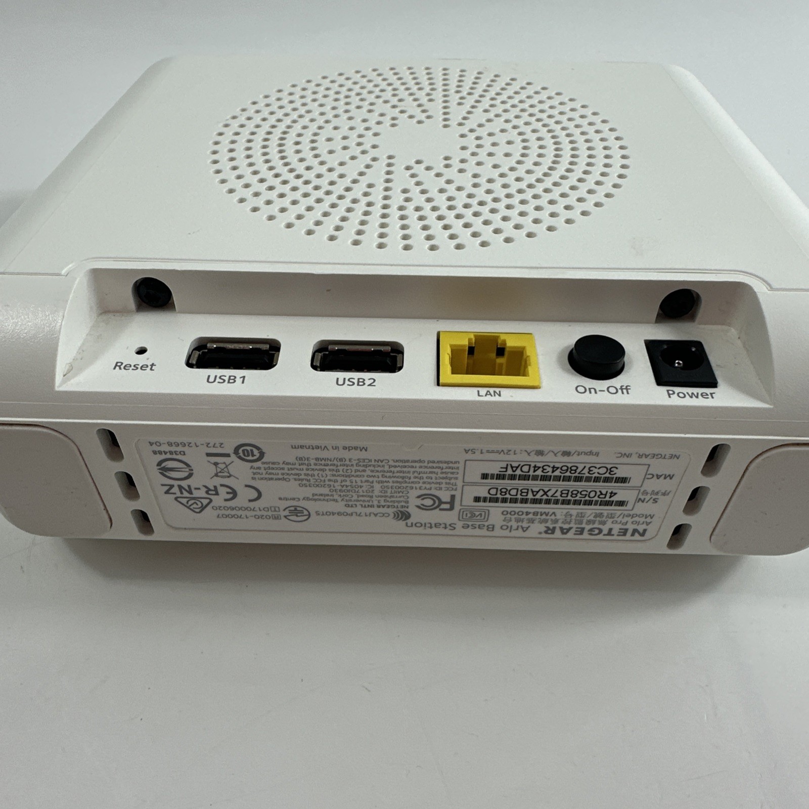 Netgear Arlo Ultra 2k 4k Pro 2 3 VMB4000 Smart Hub Base Station Tested