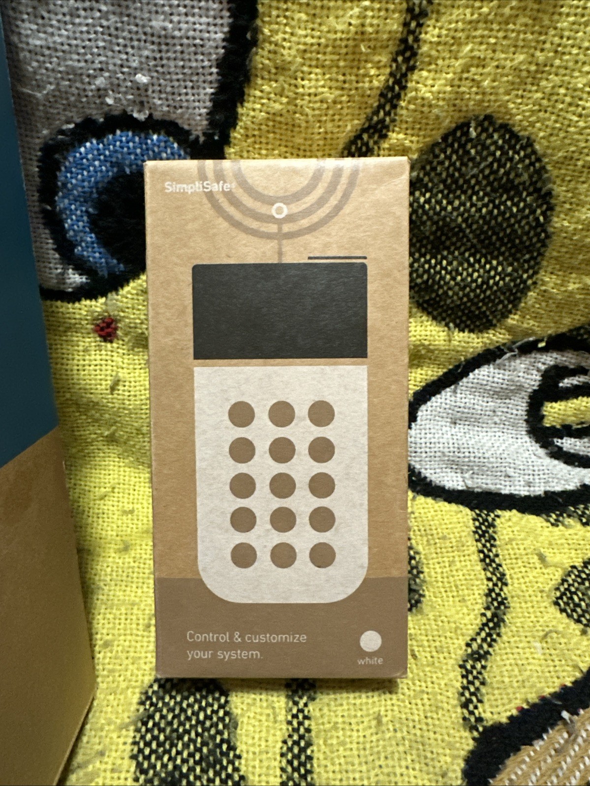 SimpliSafe BS3W Base Station White & Keypad
