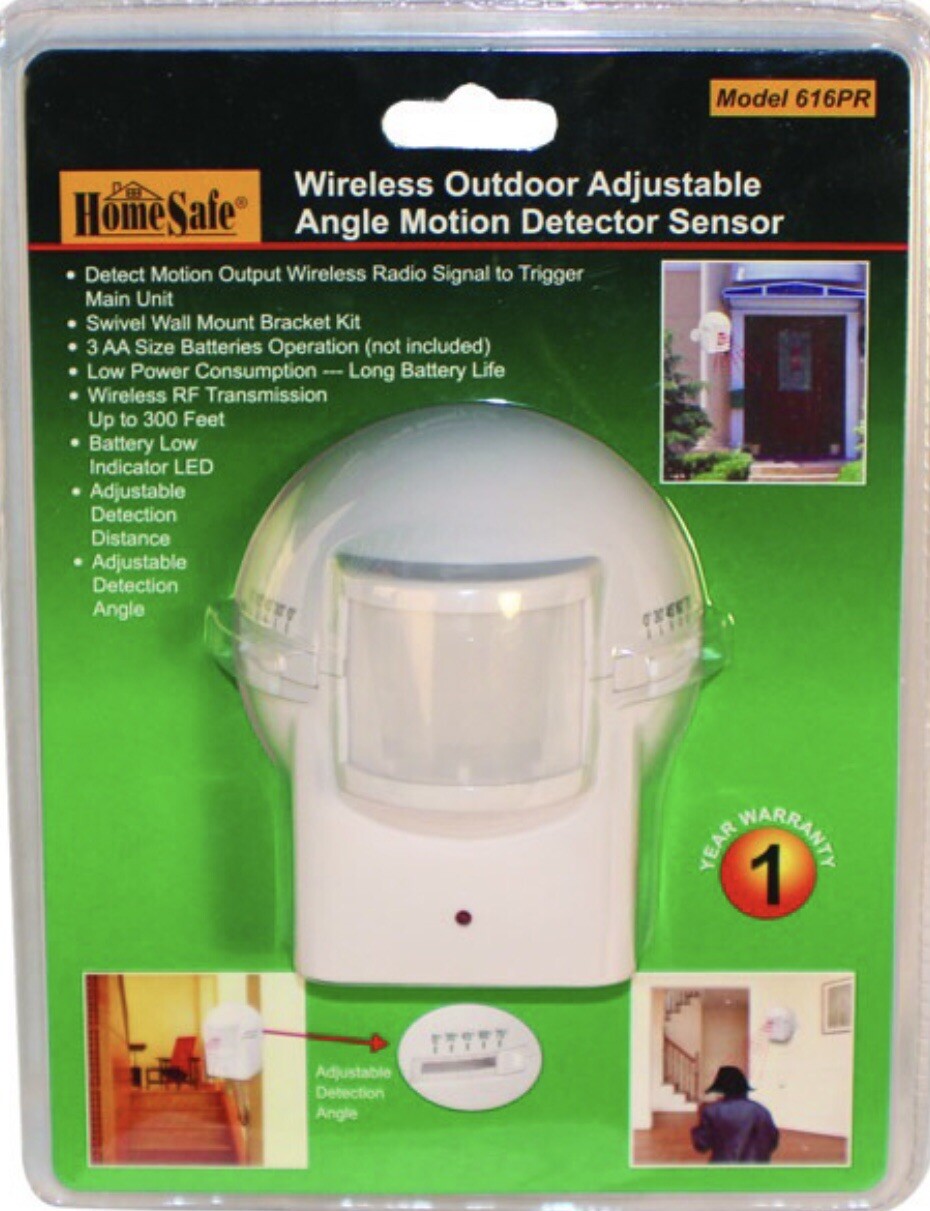 Wireless Home Security Motion Sensor for Electronic Barking Dog K9 Burglar Alarm