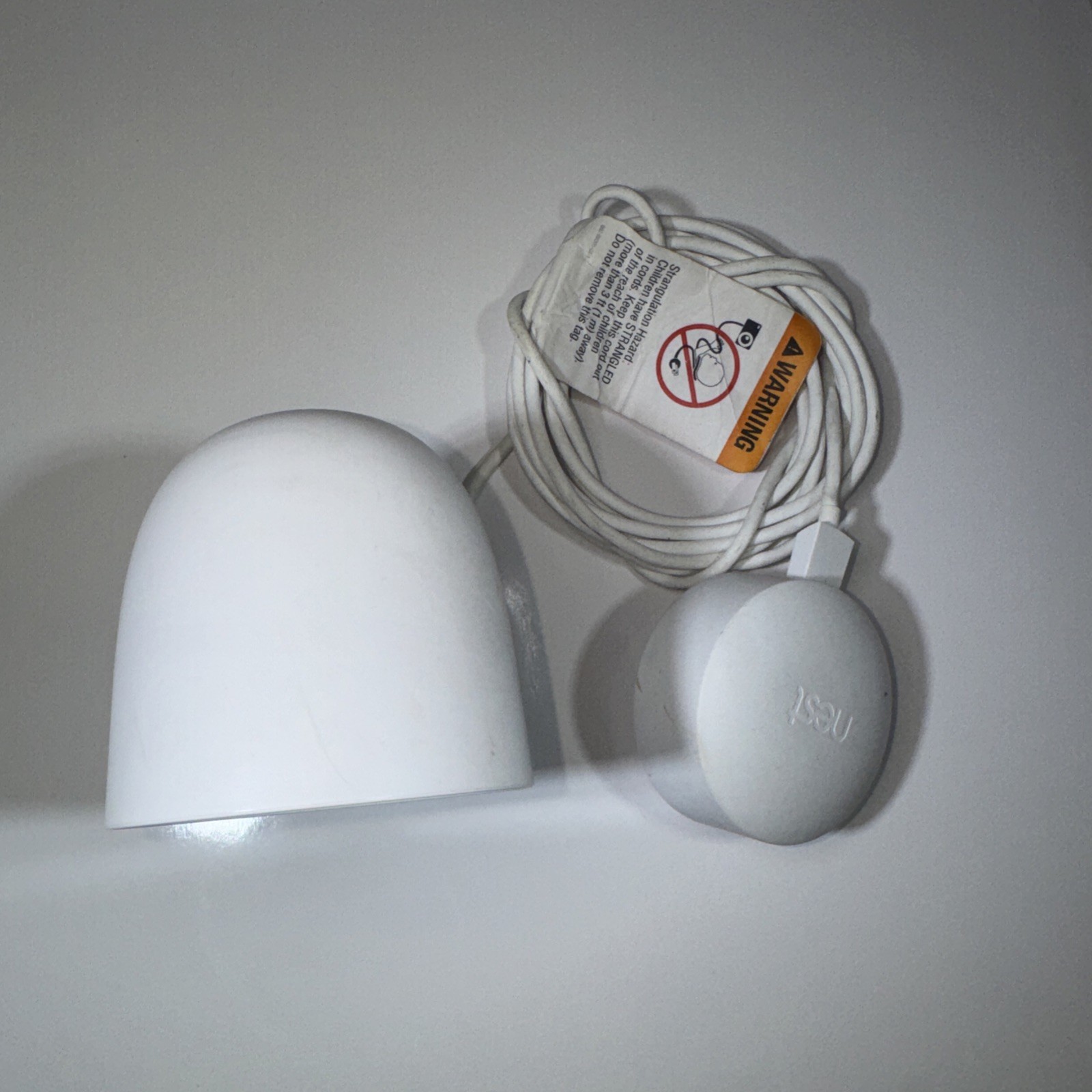 Google Nest Cam IQ A0053 White Wi-Fi 1080p Live Streaming Home Security Camera