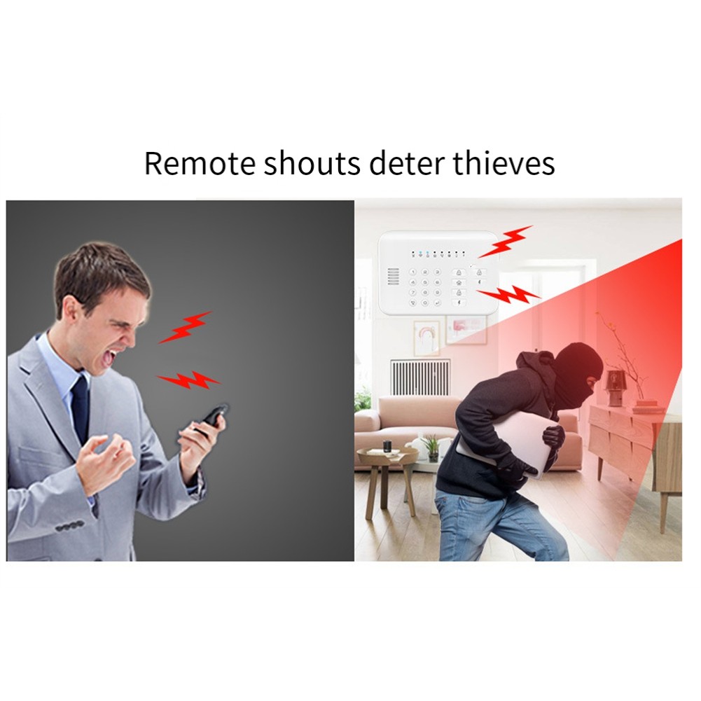 Tuya APP Remote Control WIFI+GSM Alarm System for Home Security Burglar5920