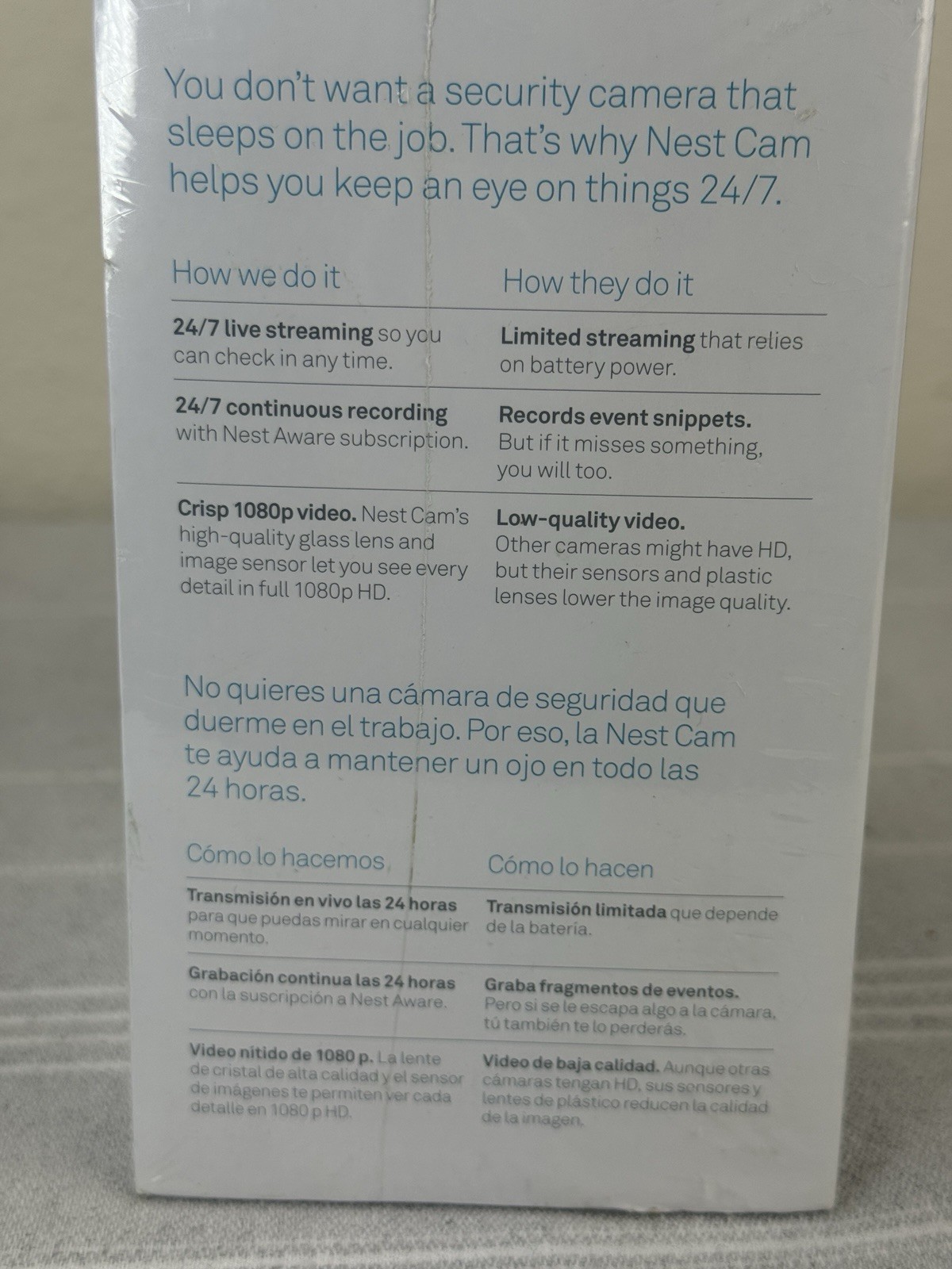 Nest NC1102ES 1080p Security Camera