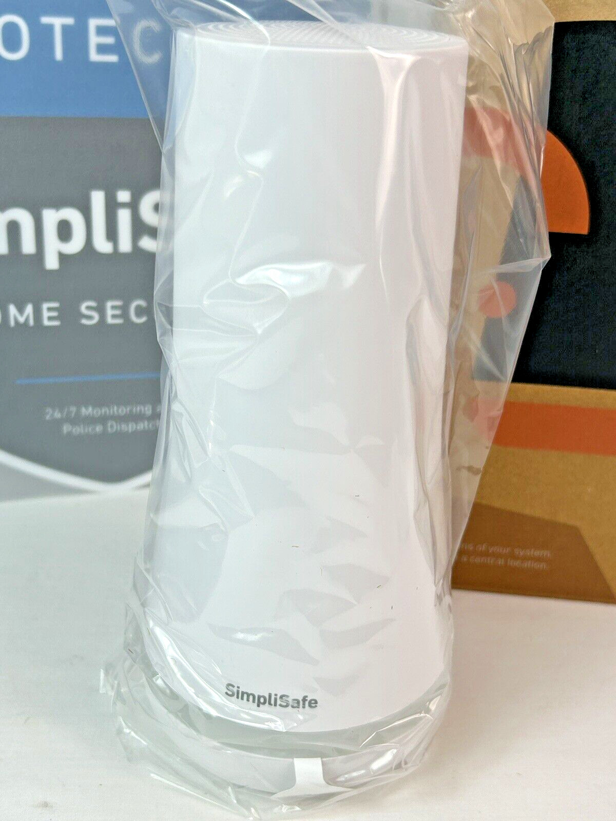 NEW SimpliSafe Base Station BS3W w/ Power Adapter & KP3W Keypad, Sign & Stakes