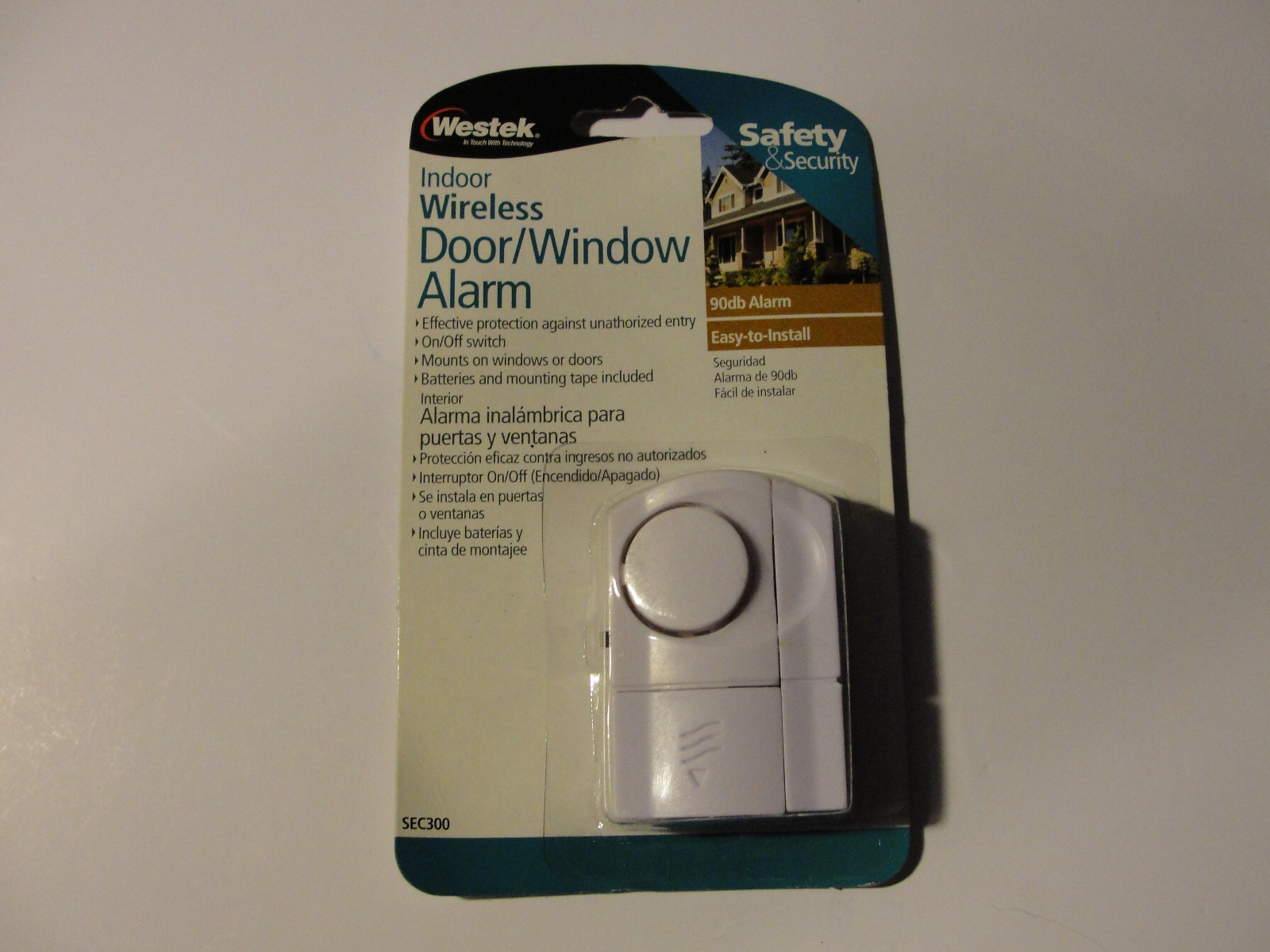 Westek SEC300 Indoor Wireless Door/Window 90db Alarm