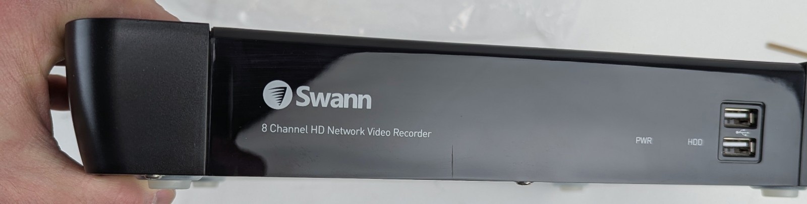 Swann Master Series Home 8-Channel 4-Camera 4K UHD Indoor/Outdoor PoE Wired