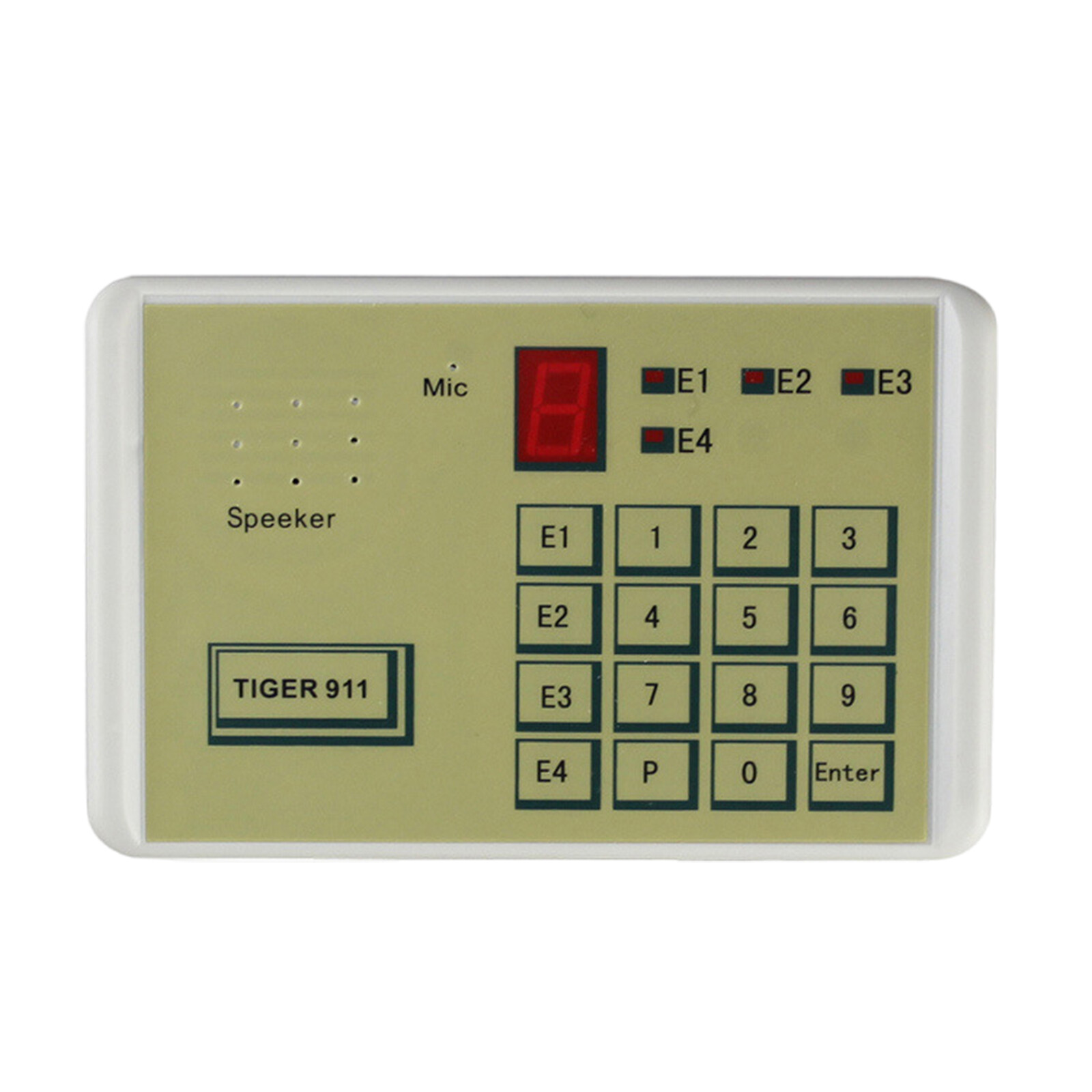 Auto Dialer Burglar Security House Alarm System Wired Telephone Voice