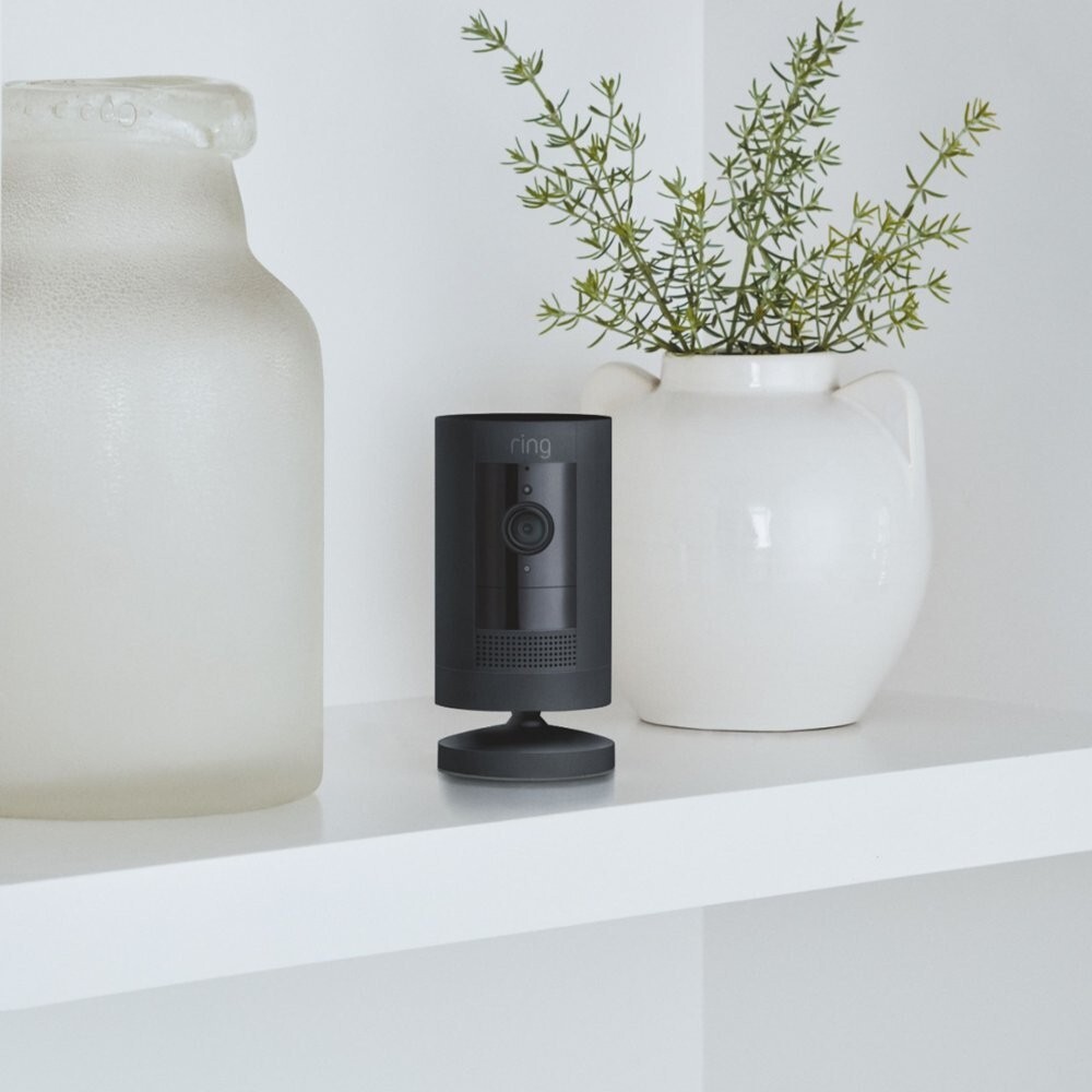 Ring Battery Smart WiFi Video Doorbell, Stick Up Cam, Indoor Camera Chime Bundle