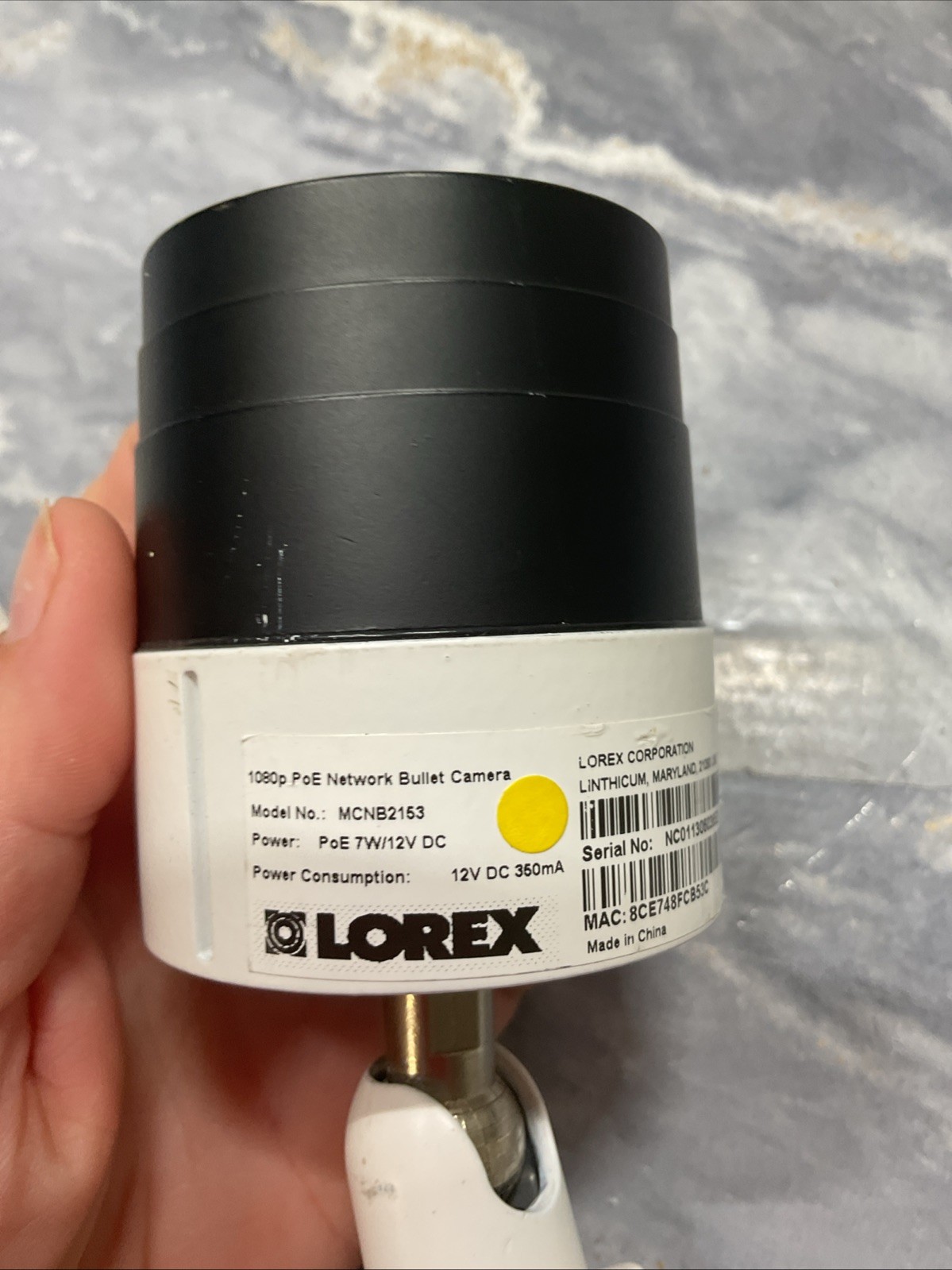 LOREX MCNB2153 FULL HD 1080P IP Bullet Camera