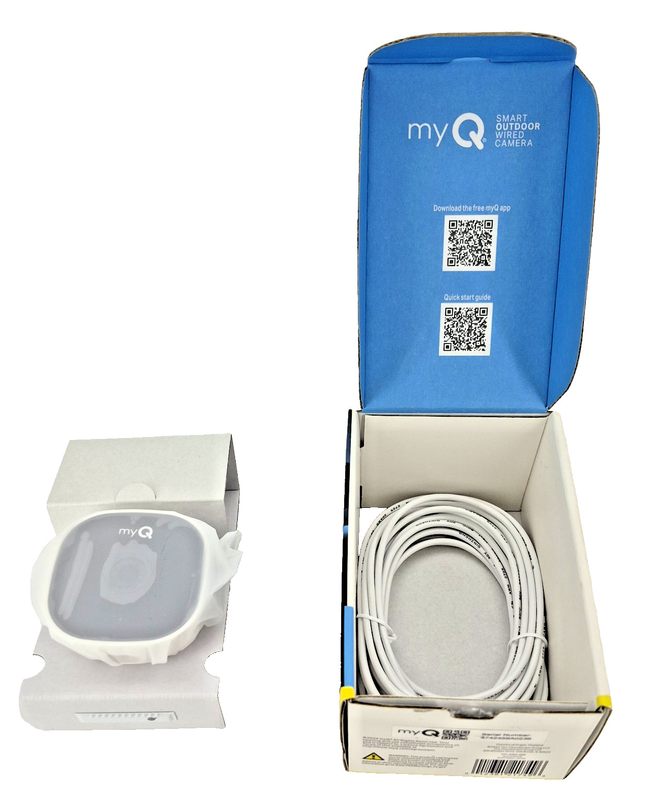 Chamberlain – myQ Smart Outdoor Home Security Camera – White