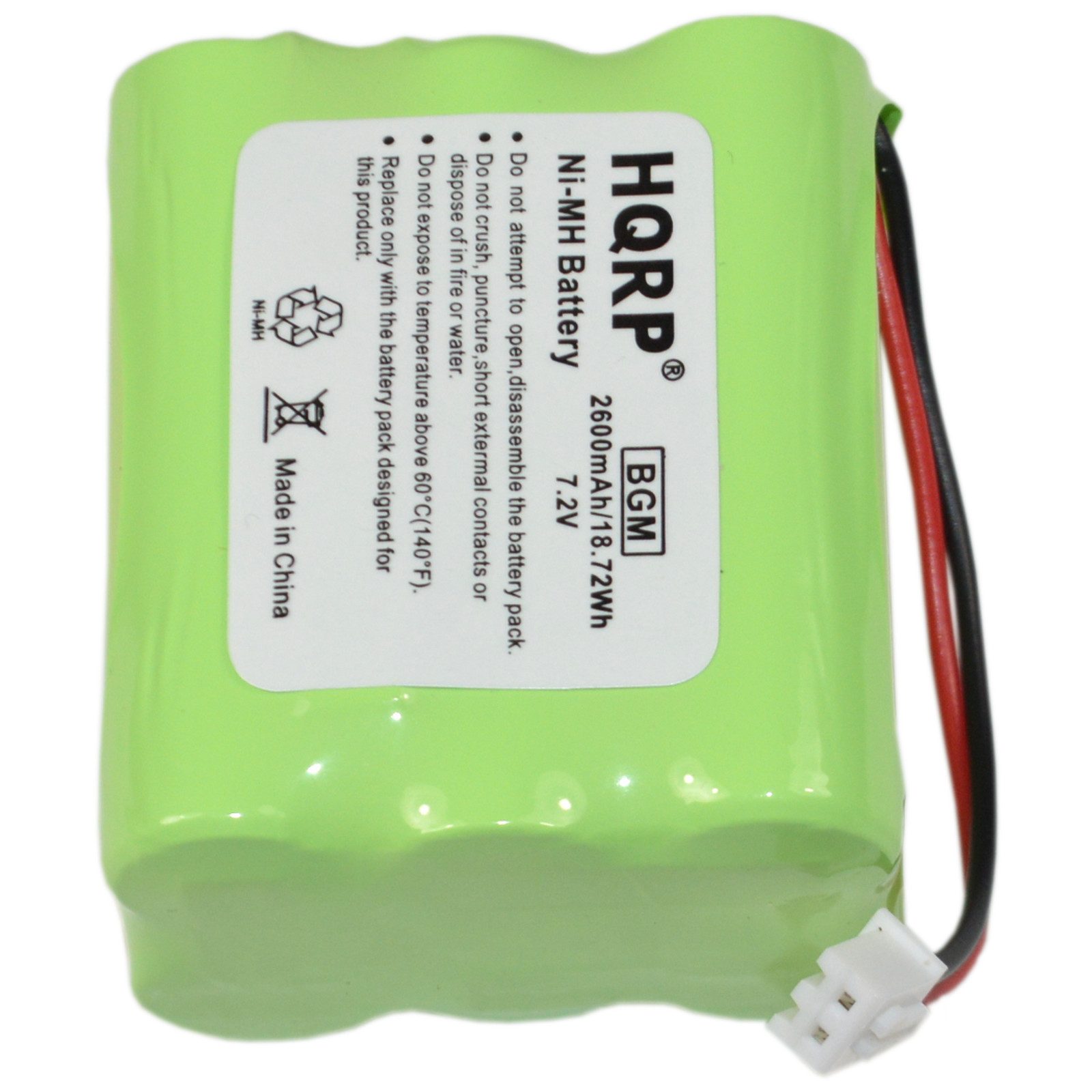 HQRP Backup Battery for 2gig BATT1X BATT2X BATT1 GC2 2GIGCNTRL2 2GIGCP2 GCKIT311