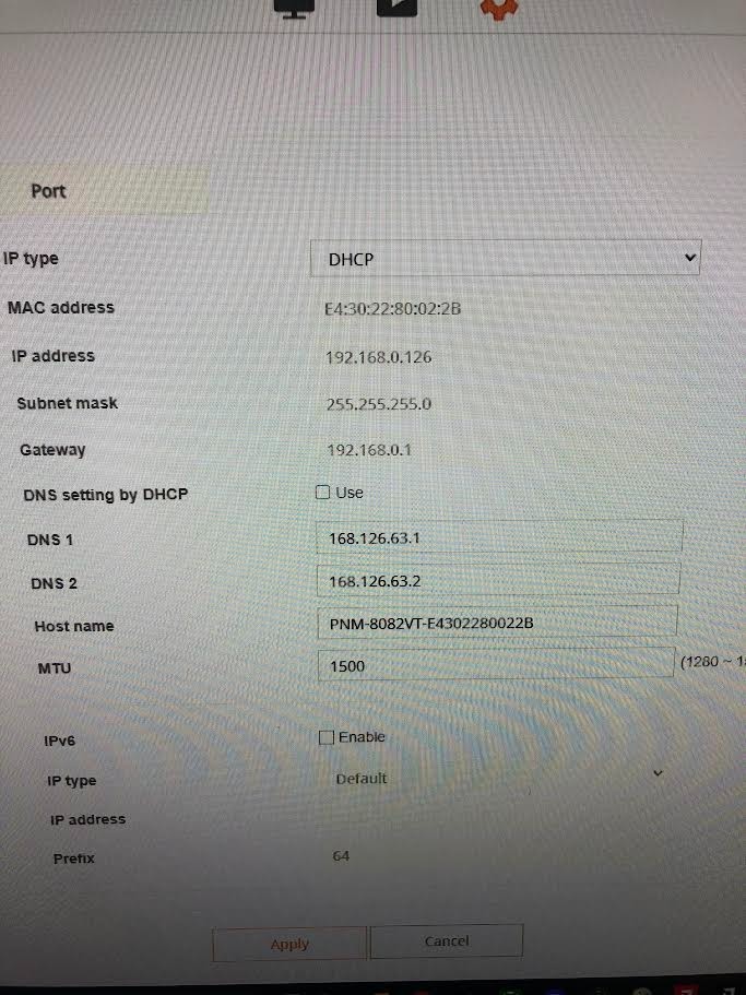 Hanwha Vision PNM-8082VT 6MP 3-Sensor Multidirectional Dome Camera & Mount Parts