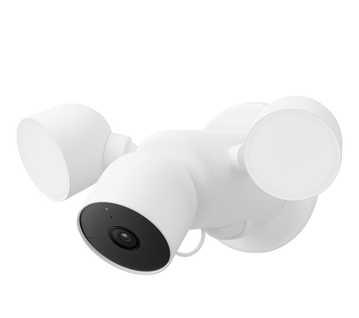 Google Nest Cam Floodlight Smart Security Camera GA02411-US