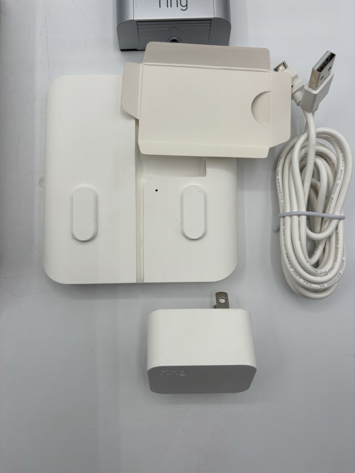 Ring Alarm Home Security System 11 Total Pieces Open Box Extra Door Cam Battery