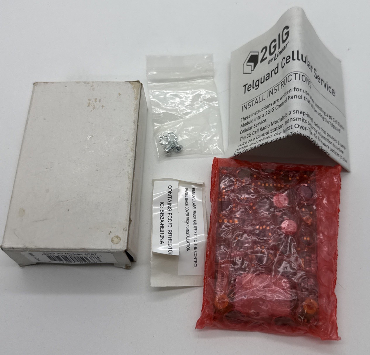 2GIG-GC3GA-T Panel Cellular Alarm LTE Communicator AT&T – NOB-SHIPS FREE