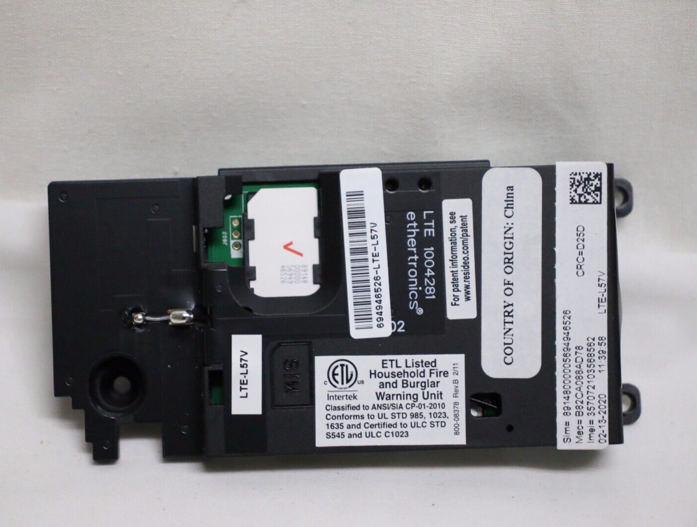 Honeywell LTE-L57V Lynx Communicator L7000 & L5210 Verizon Cellular