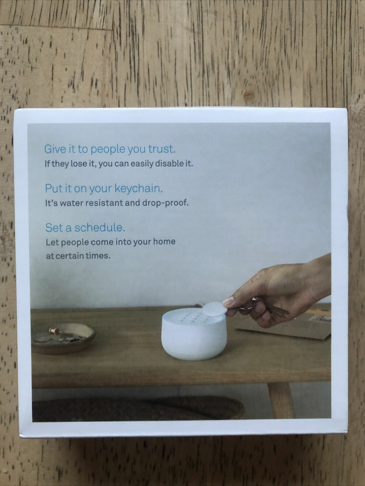 Google H13000ES Nest Wireless Door Key Fob – White – New