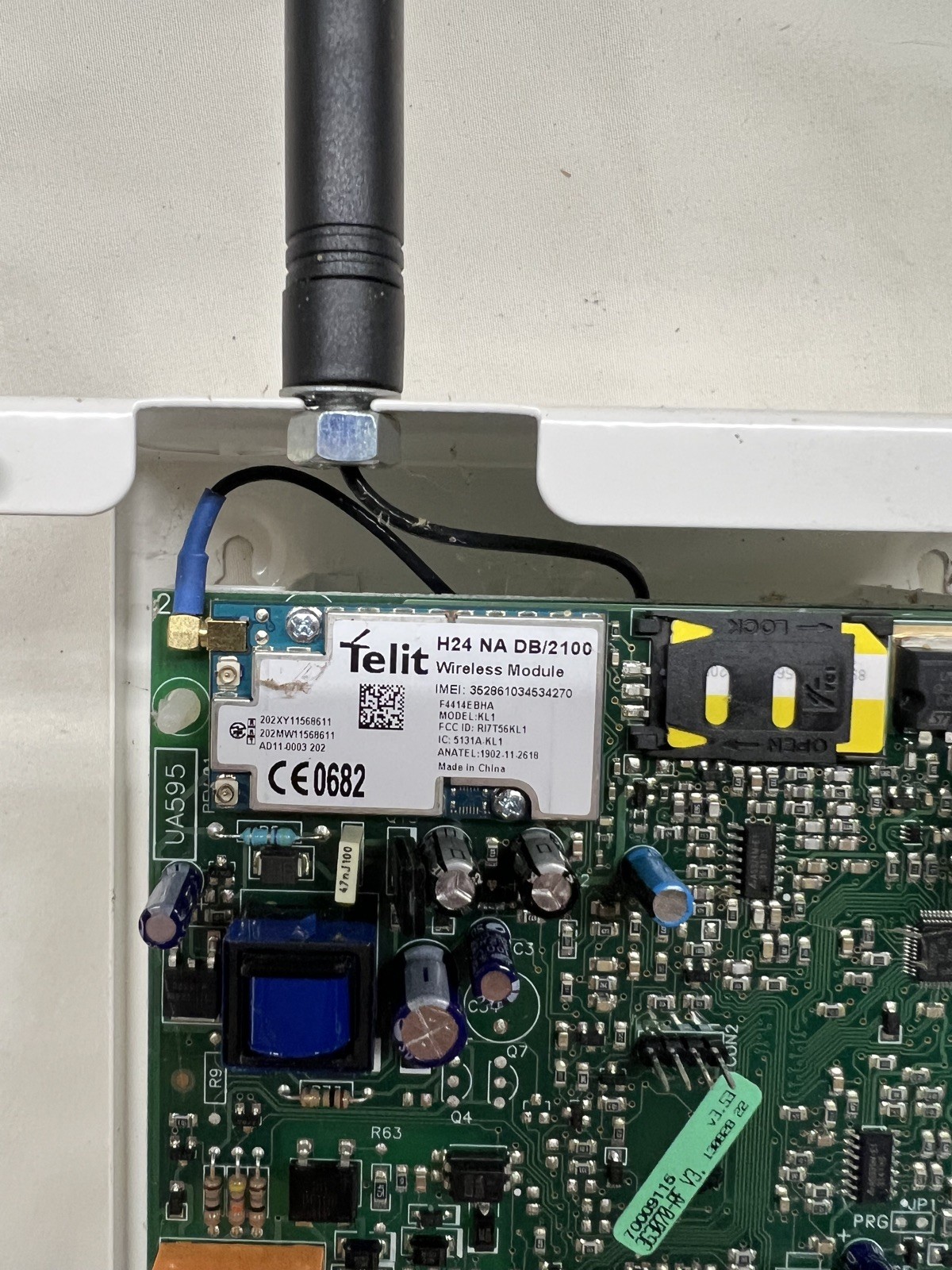 ADT 3G WIRELESS ALARM COMMUNICATOR MODEL#3G3070-RF