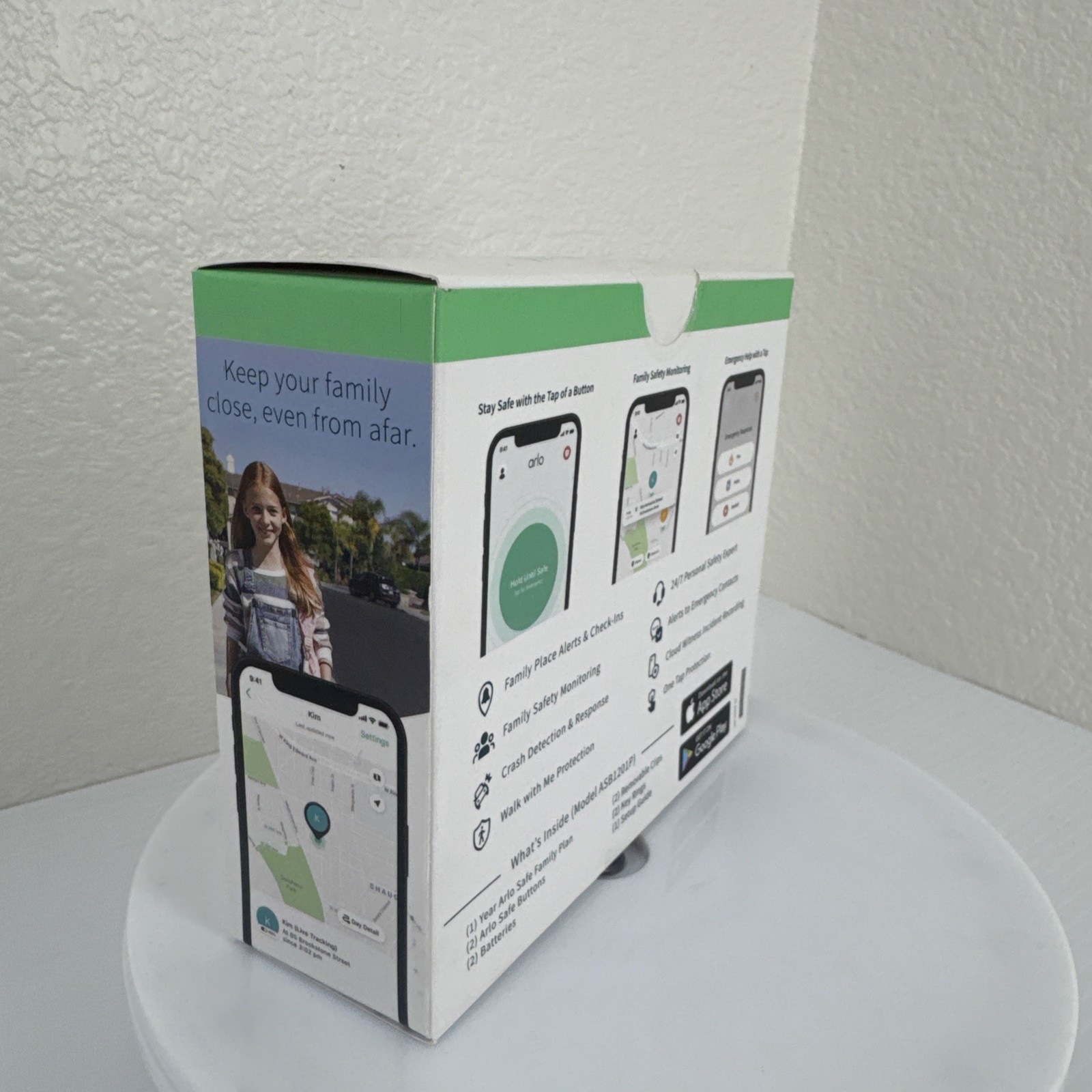 Arlo Safe Family Bundle 1 Year Safe Family Plan and 2 Safe Button Accessories