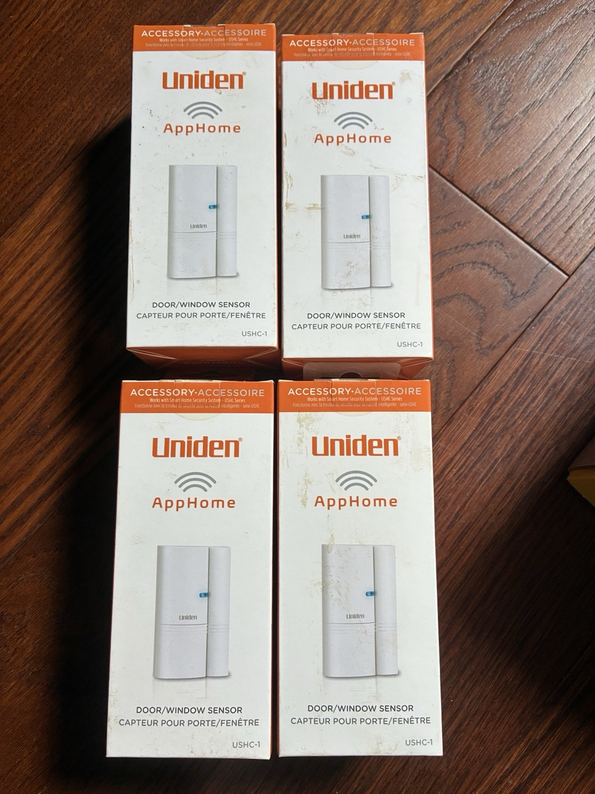 Uniden Protector USHC41 Home Security Kit W/ 8 AppHome Sensors Alarms