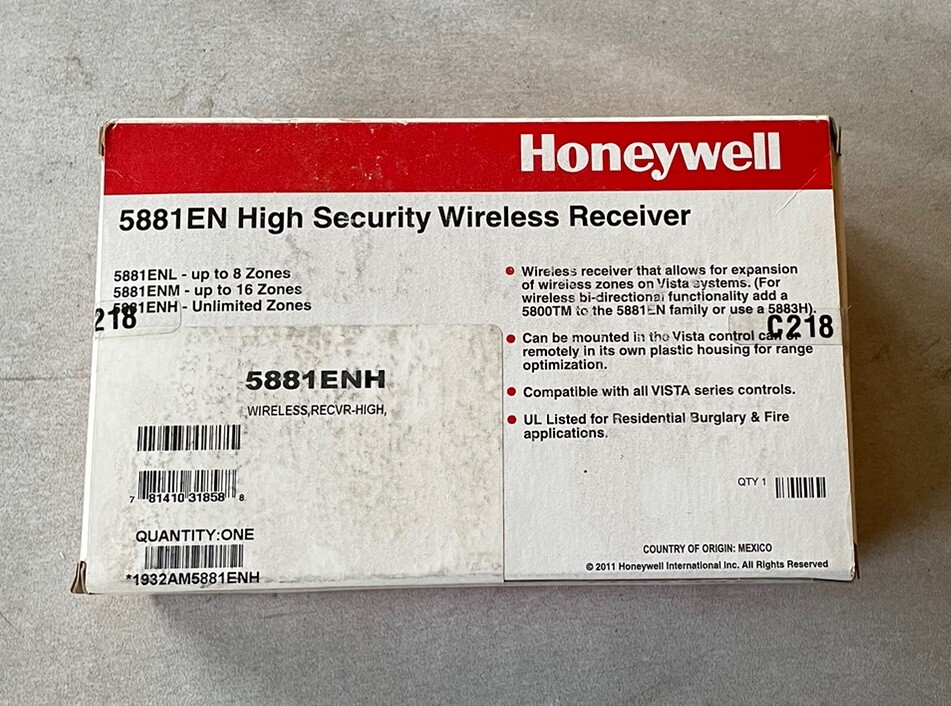 Honeywell 5881ENH High Security Wireless Receiver