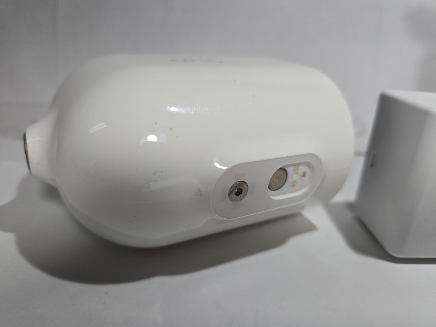 Arlo Pro 4 Security Camera Add On Wireless 2K Color Night Vision VMC4041P White