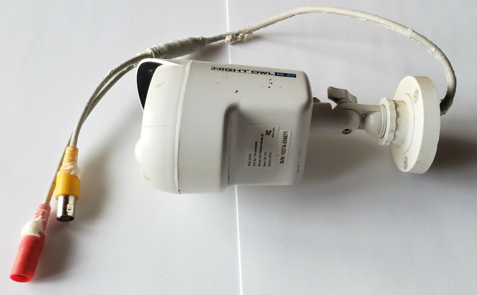 USED Night Owl 1080P Analog Security Camera CM-PIRHDA10W-BU-JF in Bulk Packaging