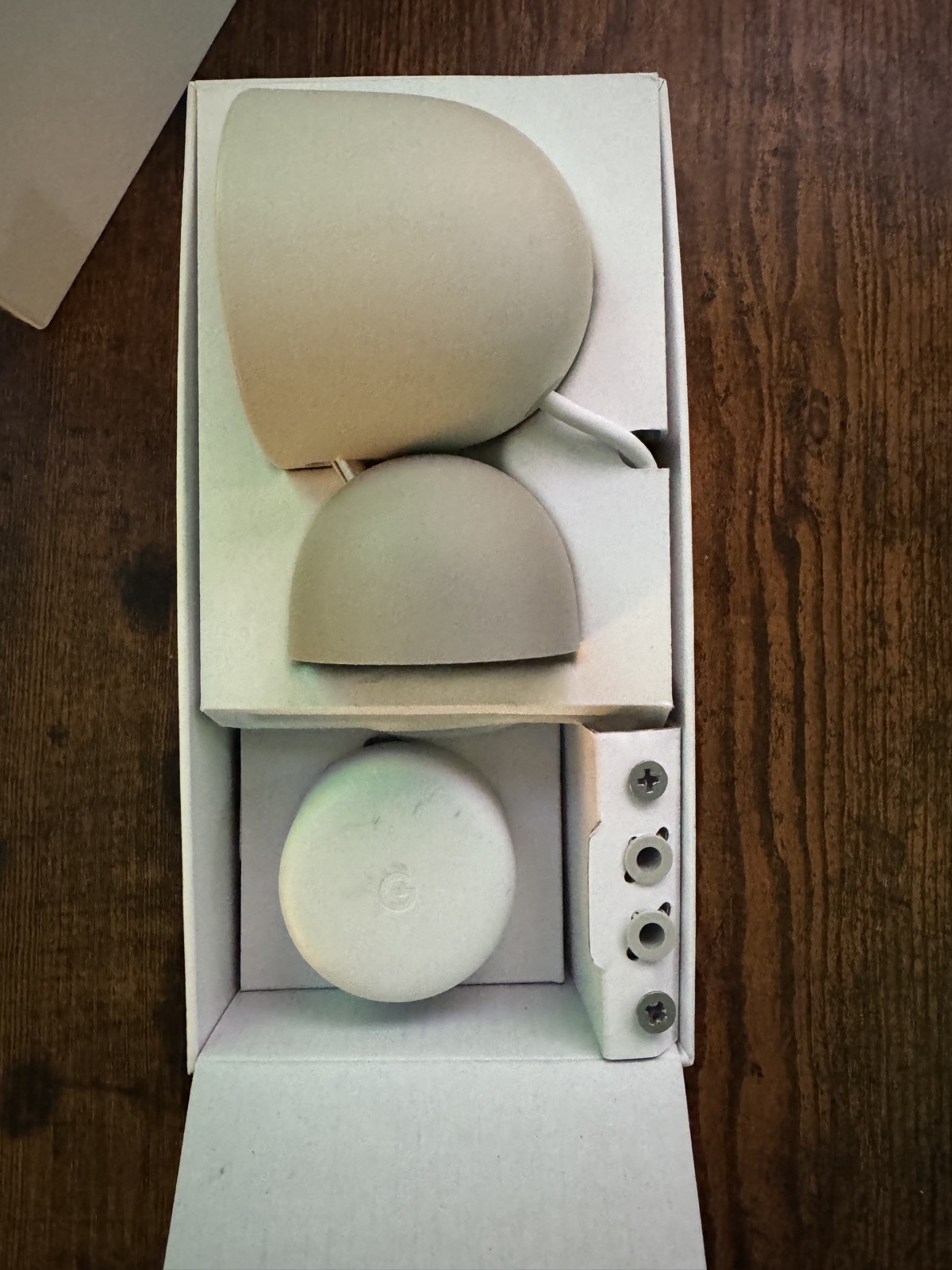 Google Nest Cam Indoor Wired Camera, 2nd Gen – Linen