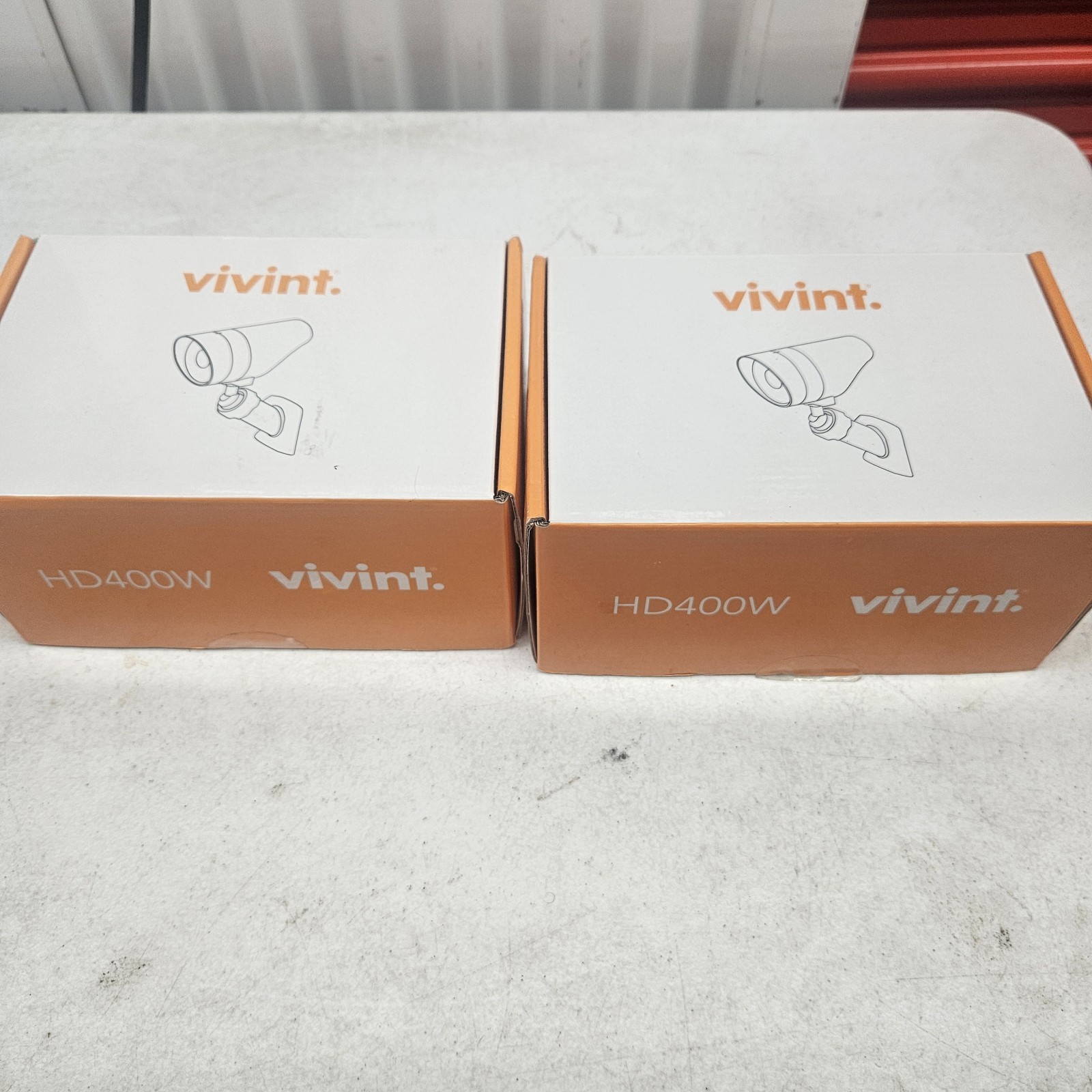 Vivint Camera Lot V-MP2-345 DW21R DBC2S CB2 PlR2 HD400W Untested