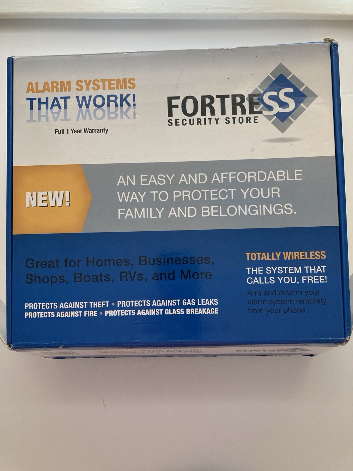 Fortress Home Security Store S02-B Wireless Security Alarm System