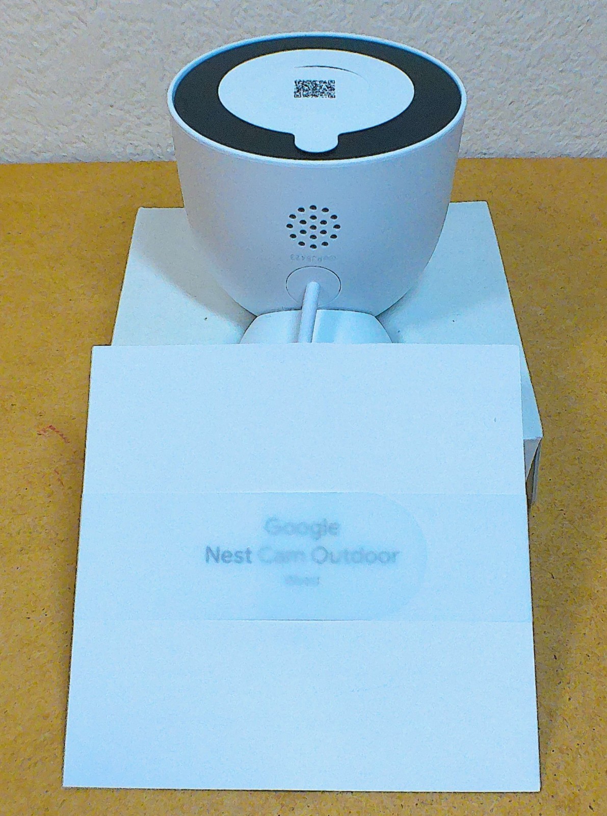 Google Nest Cam Outdoor. Wired power + WiFi signal, 2nd Gen.