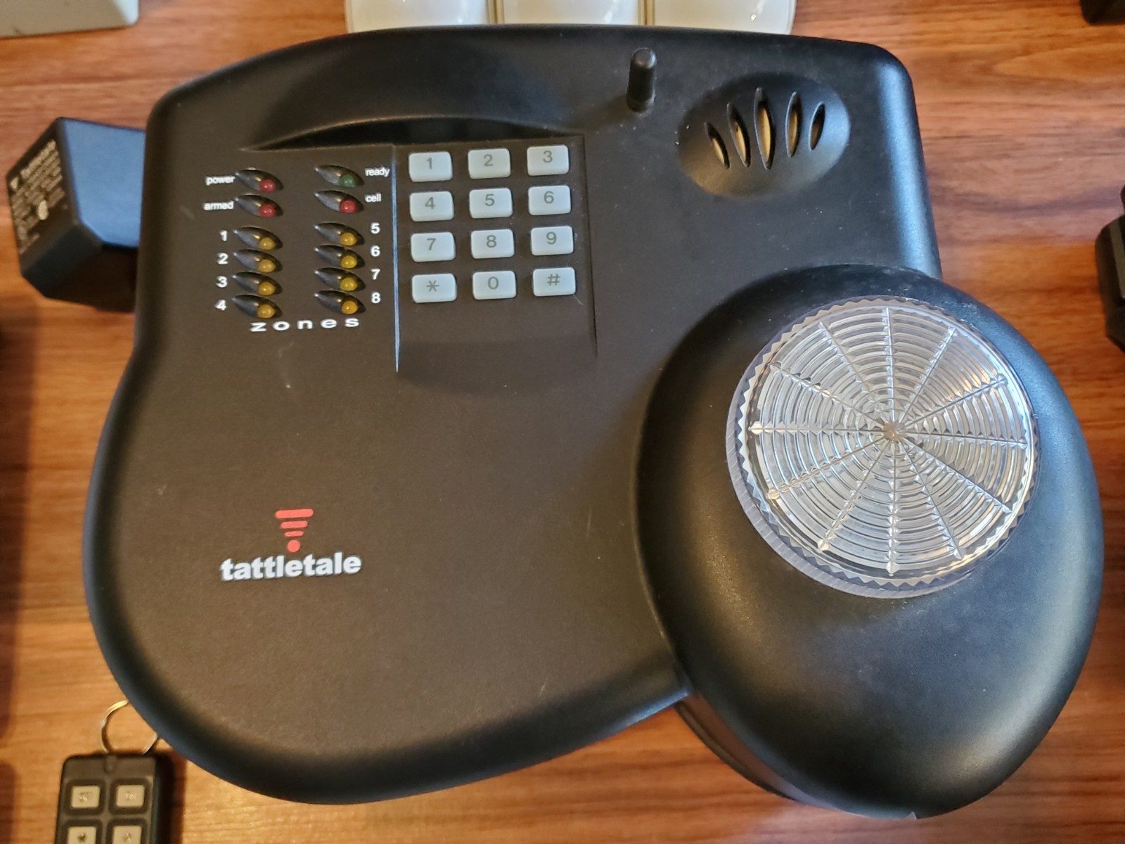 Tattletale Alarm System Lot Base unit x6 Indoor Motion x7 Loop x8 Dual Beam More