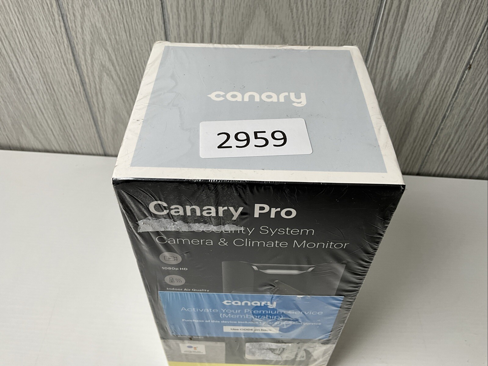 Canary CAN100USBK All-in-One Home Security Device – Black Sealed