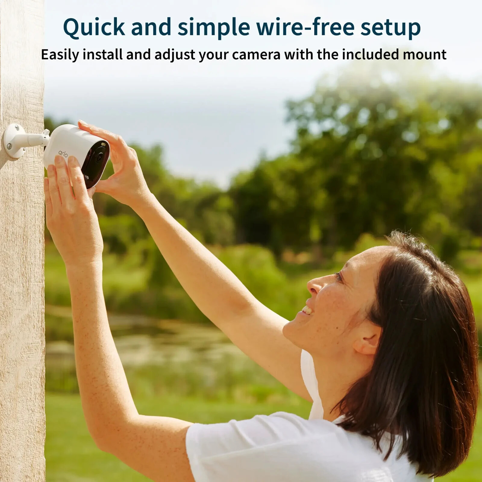 Arlo Pro 5S 2K HDR Wireless Security Add On Camera with Battery & Wall Mount