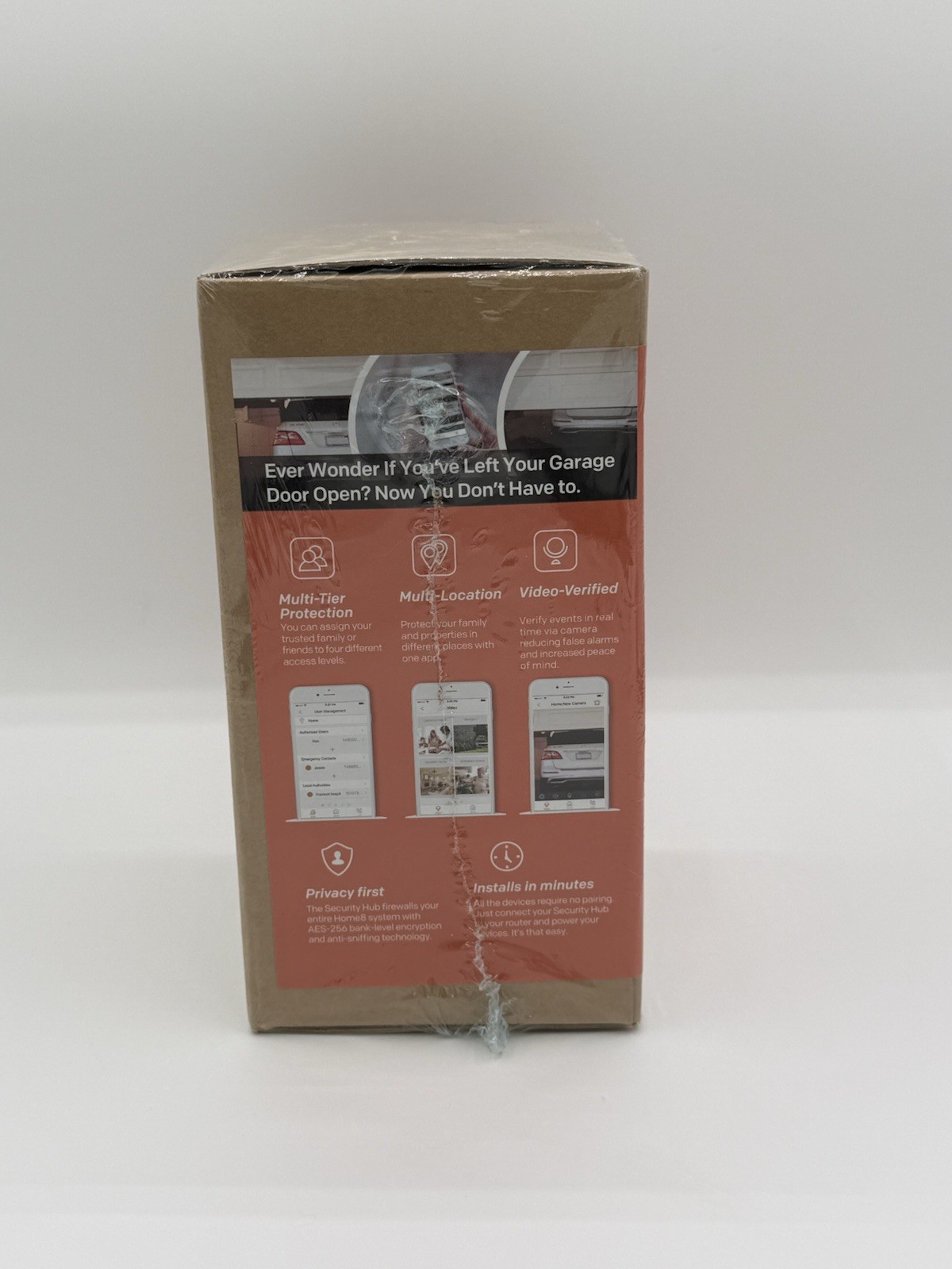 Home8 Video-Verified Alarm Smart Garage Door Control System