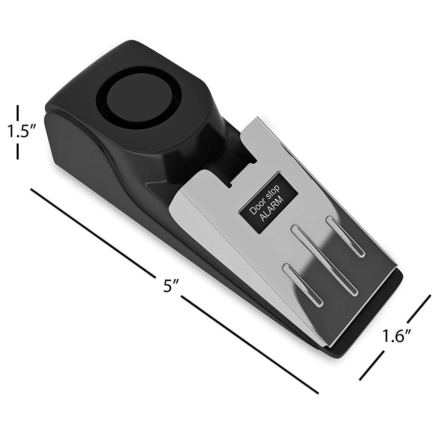 Door Stop Alarm Portable Security Hotel Door Stopper Alarm for Travel Trip