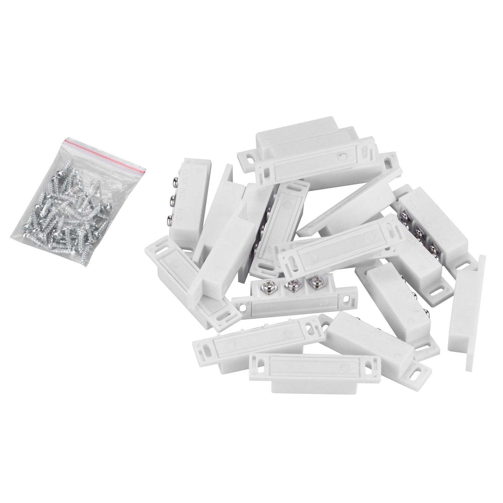 10X ABS 31B For Security Magnetic Reed Switch NC NO Combined Door Contact Sensor