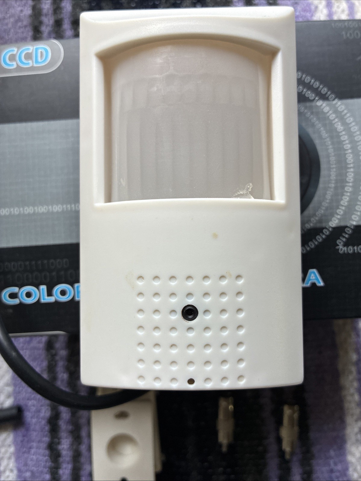 Security Camera Titanium, COAX, Motion Detector Camera. **Not tested**