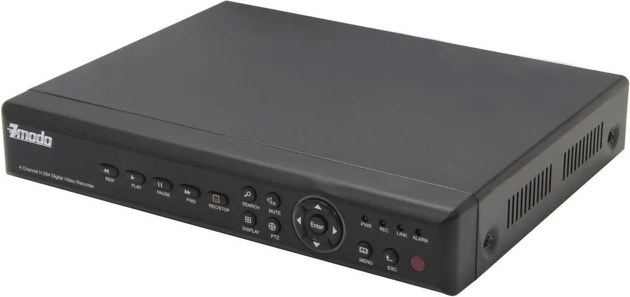 Zmodo Wired 4CH 500GB DVR Outdoor CCTV Surveillance Security Camera System Kit