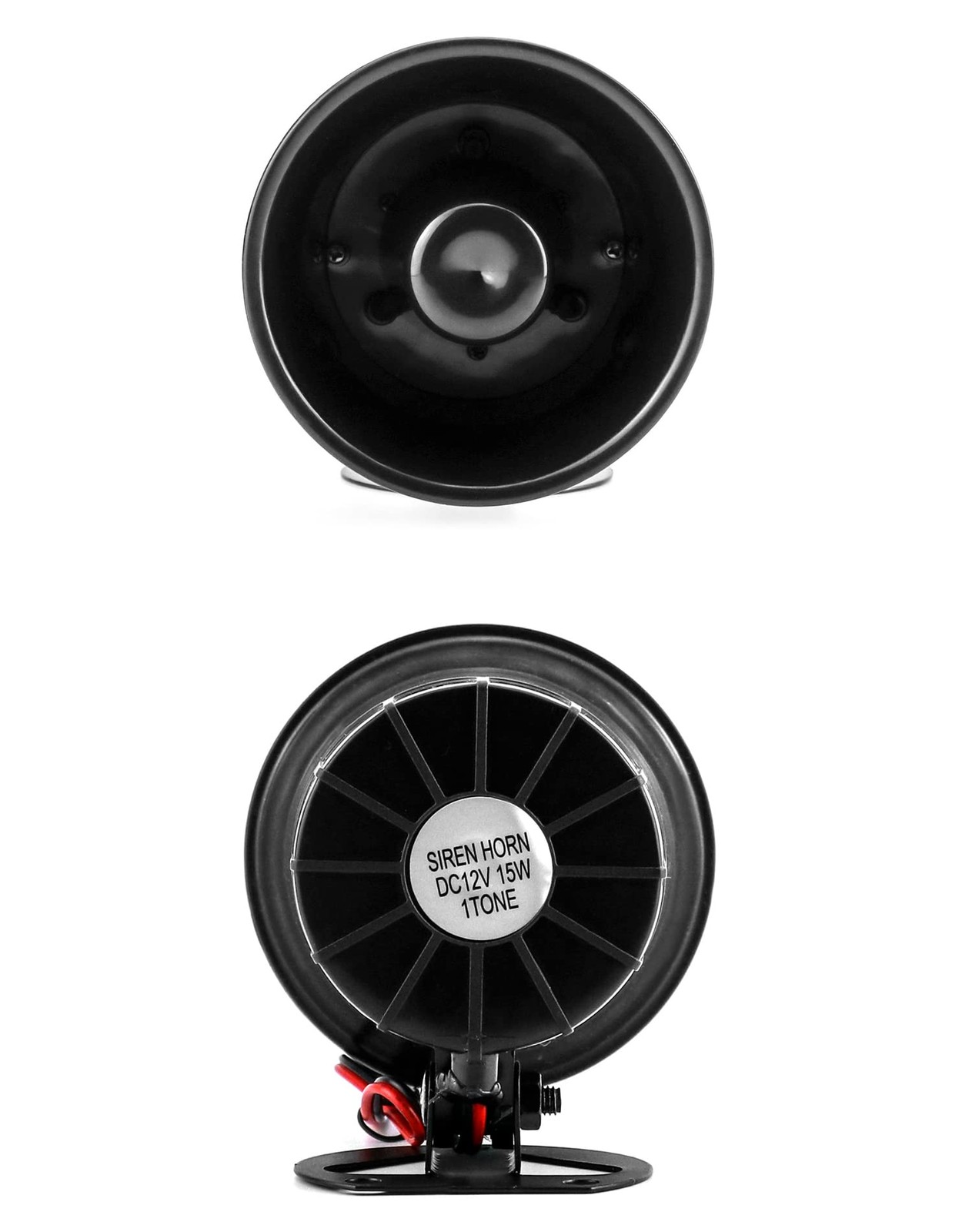 Wired Alarm Siren 2 Pack 110dB DC 12V Loud Security Horn Home Protection ABS