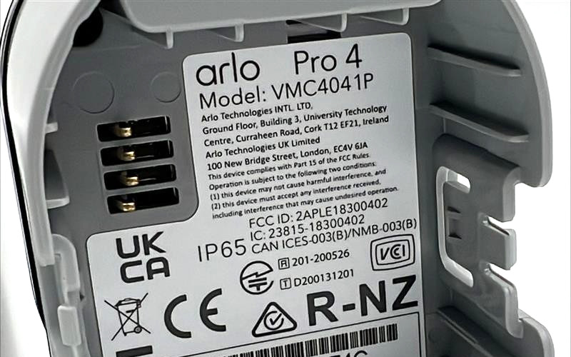 Arlo Pro 4 XL Security Camera VMC4041P – B Grade