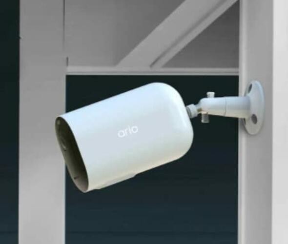Arlo Pro 4 XL Spotlight 3 Camera Security Bundle – 2K, Motion Only, VMS4352P