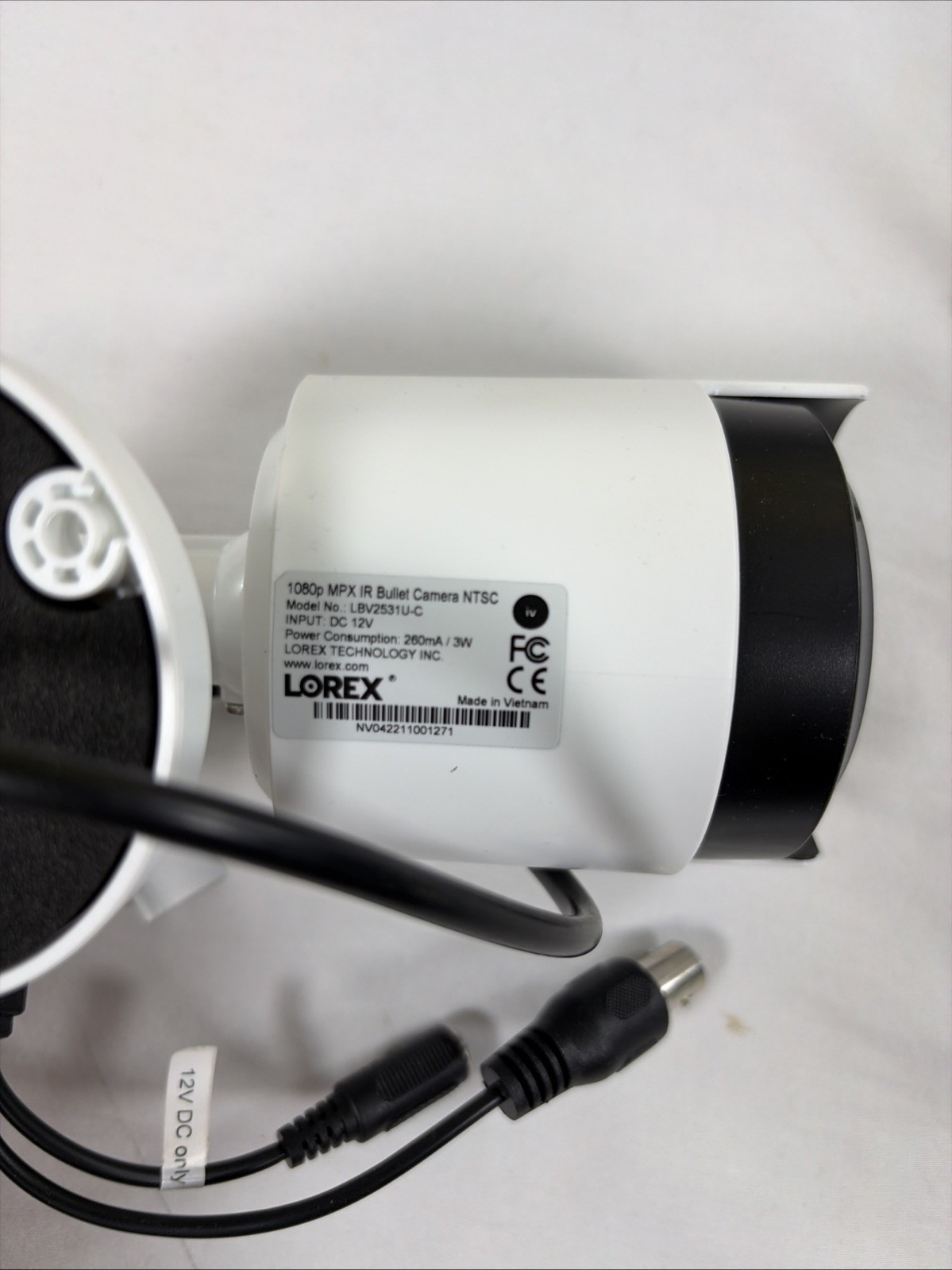 LOREX LBV2531U-C 1080p HD MPX IR Bullet Security Camera Night Vision 2 pack