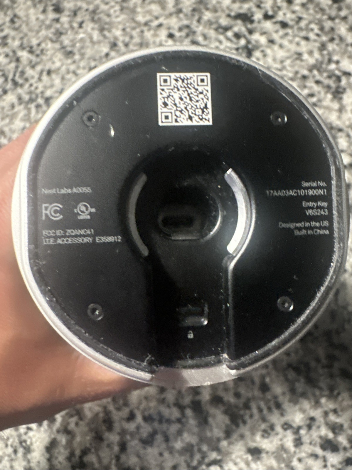 Google Nest Cam IQ Outdoor A0055 & NC4100US Camera Only Tested Replacement