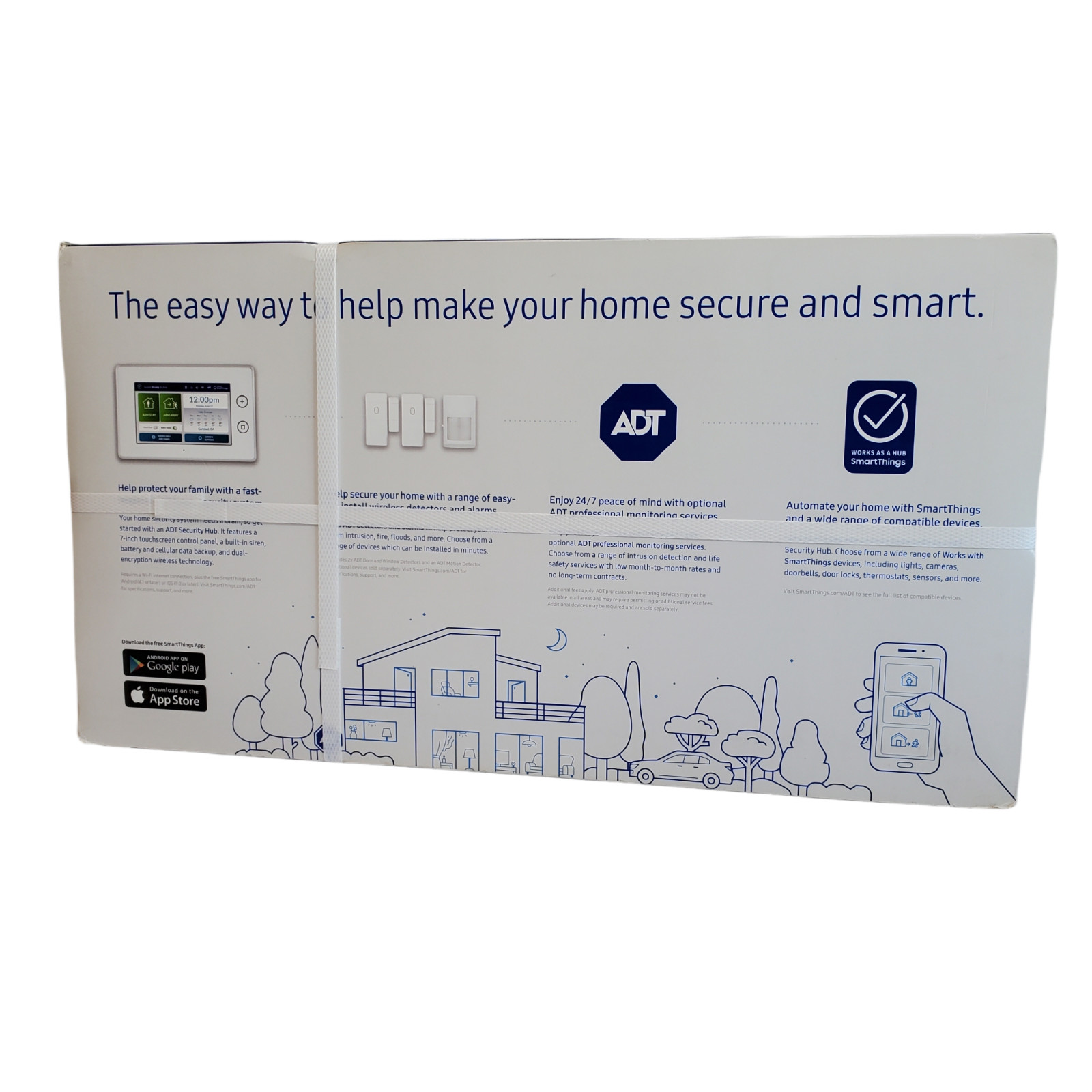 Samsung Smart Things ADT Home Automation Security Starter Kit-F-ADT-STR-KT-1 NIB