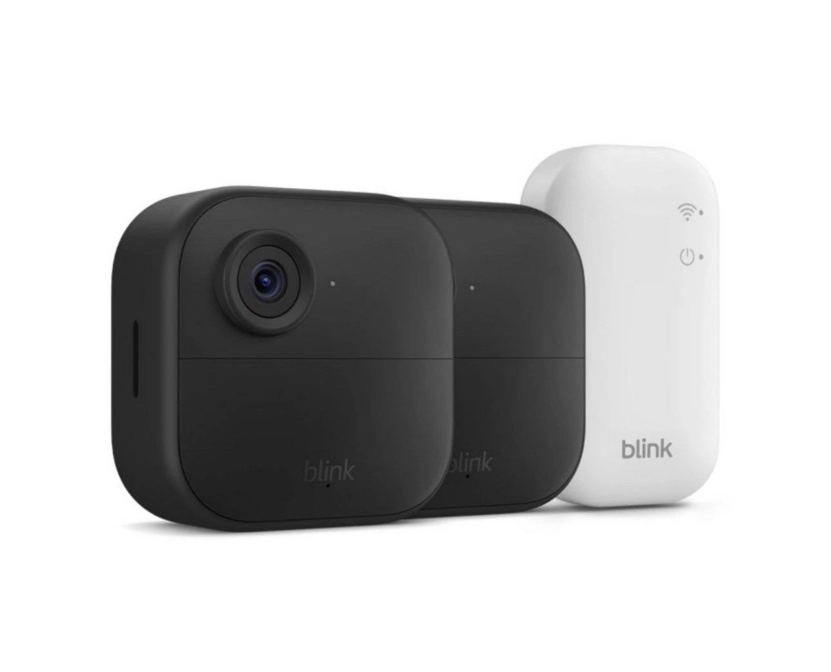 Blink Outdoor 4 (4th Gen 2025) Wireless Security Camera + Sync Module, 2 Cameras