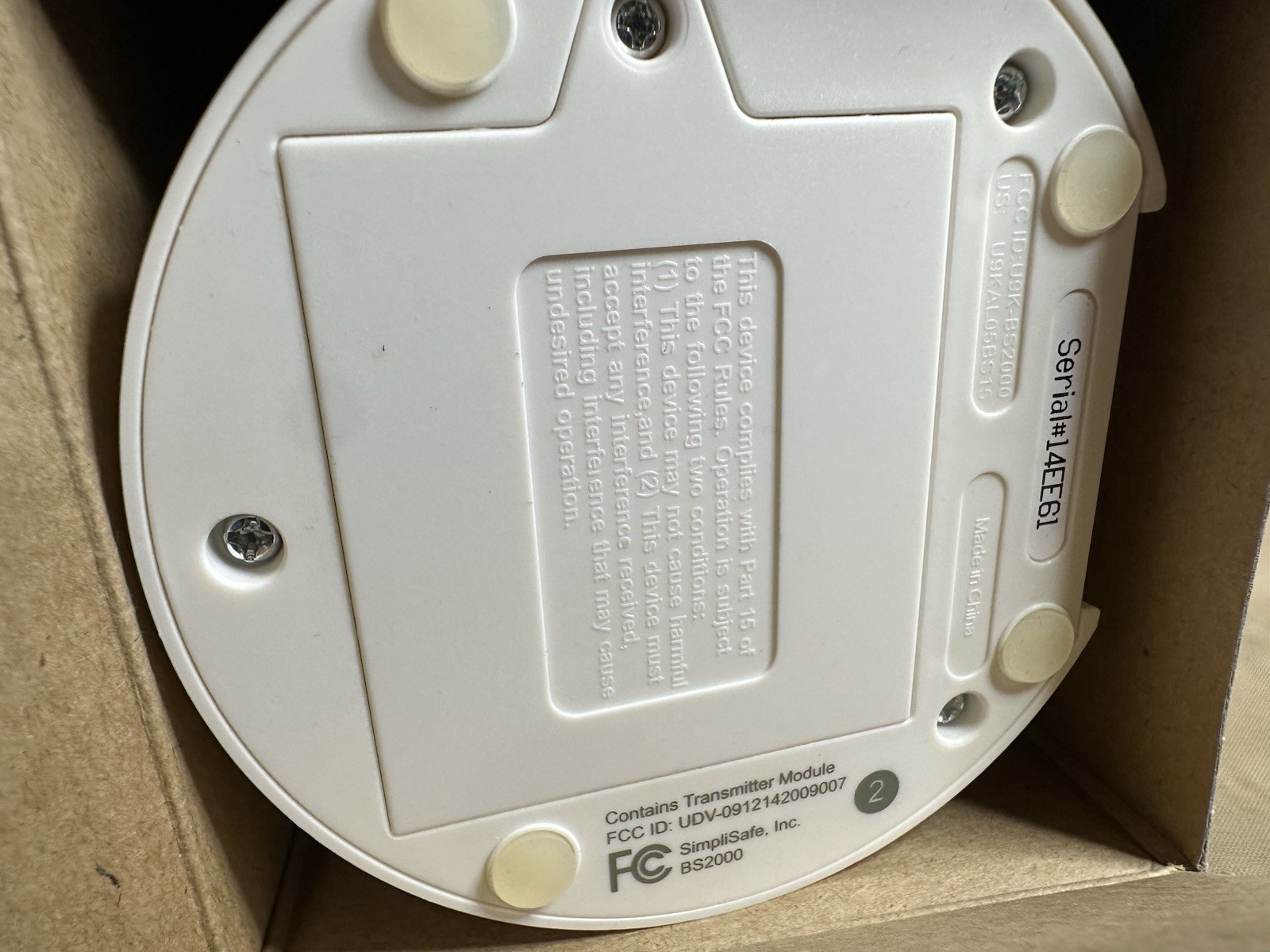 SimpliSafe Security System – Base Station Smoke Detector Key Pads Lot In Box
