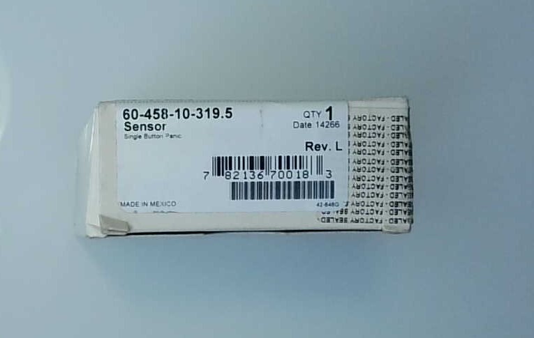 Interlogix 60-458-10-319.5 Rev. L Single Button Panic